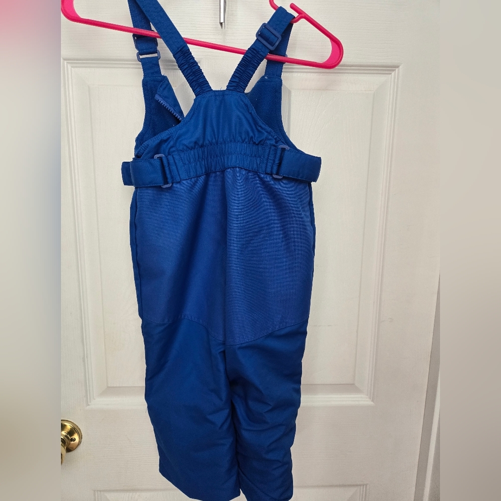 Cat & Jack Blue Kids Overalls - Picture 2 of 4